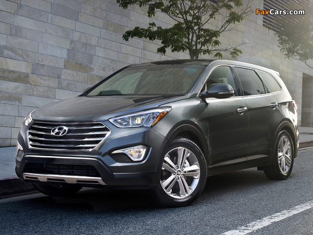 Hyundai Santa Fe US-spec (DM) 2012 pictures (640 x 480)