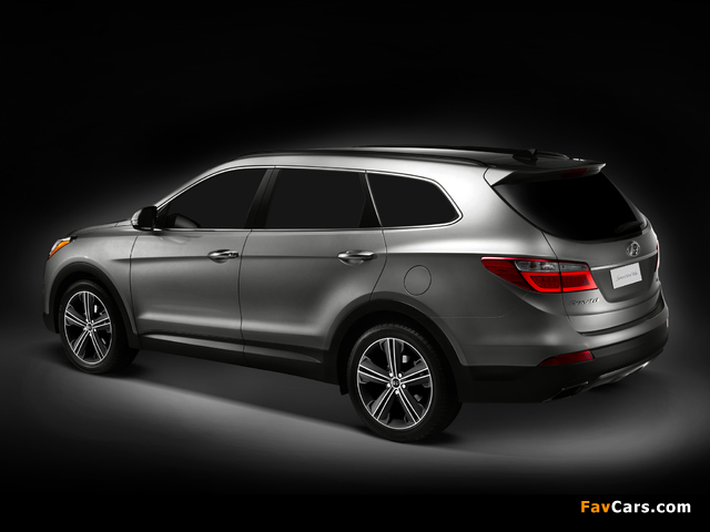 Hyundai Santa Fe US-spec (DM) 2012 pictures (640 x 480)