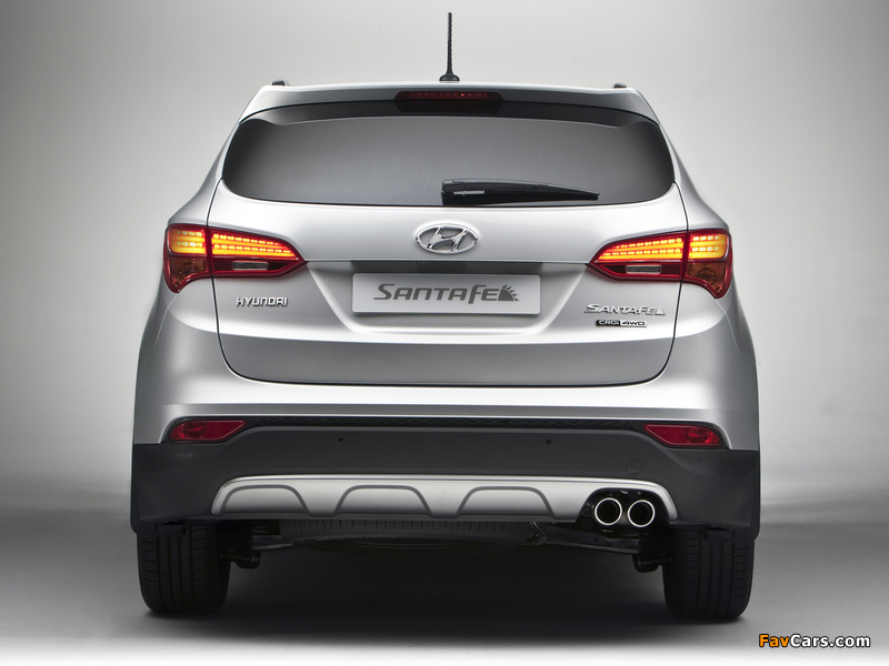 Hyundai Santa Fe UK-spec (DM) 2012 pictures (800 x 600)