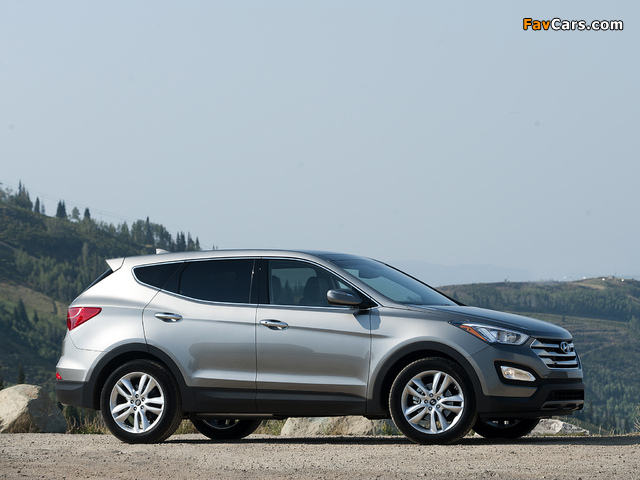 Hyundai Santa Fe Sport (DM) 2012 pictures (640 x 480)