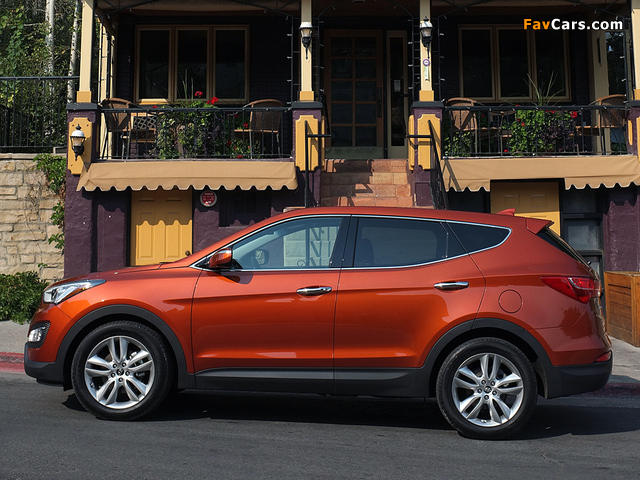 Hyundai Santa Fe Sport (DM) 2012 wallpapers (640 x 480)