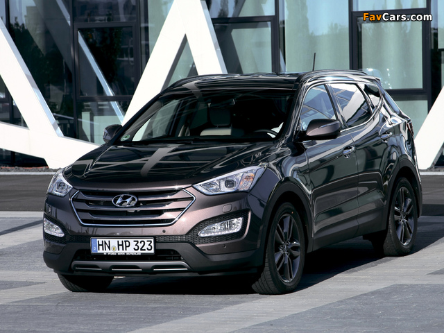 Hyundai Santa Fe (DM) 2012 wallpapers (640 x 480)