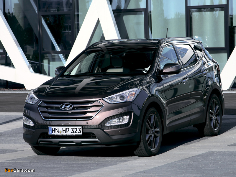 Hyundai Santa Fe (DM) 2012 wallpapers (800 x 600)