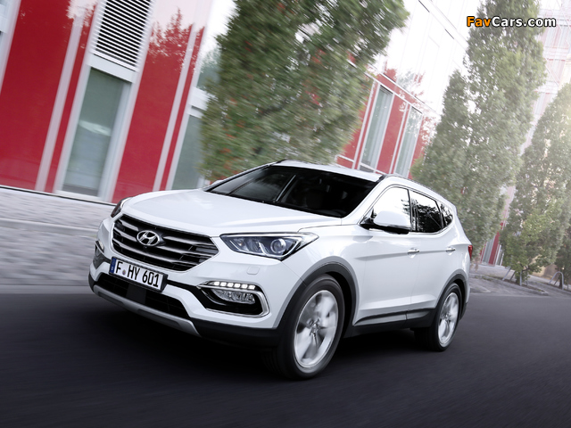 Hyundai Santa Fe (DM) 2015 images (640 x 480)