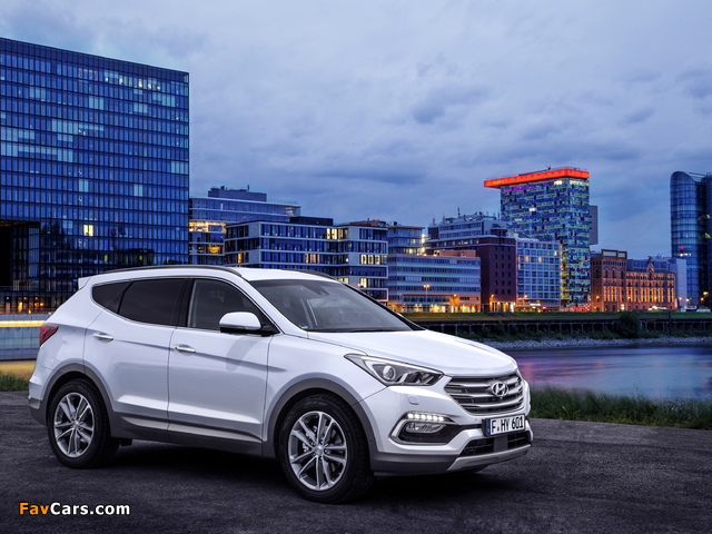 Hyundai Santa Fe (DM) 2015 photos (640 x 480)