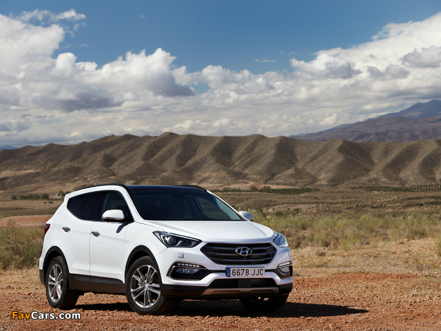 Hyundai Santa Fe (DM) 2015 photos (640 x 480)