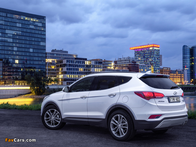 Hyundai Santa Fe (DM) 2015 wallpapers (640 x 480)