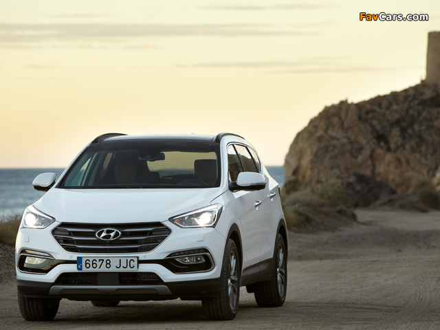 Hyundai Santa Fe (DM) 2015 wallpapers (640 x 480)