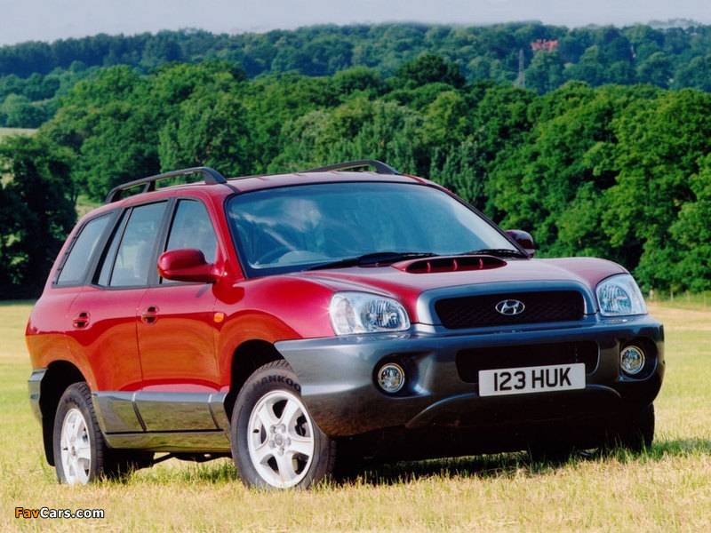 Hyundai Santa Fe UK-spec (SM) 2000–04 images (800 x 600)