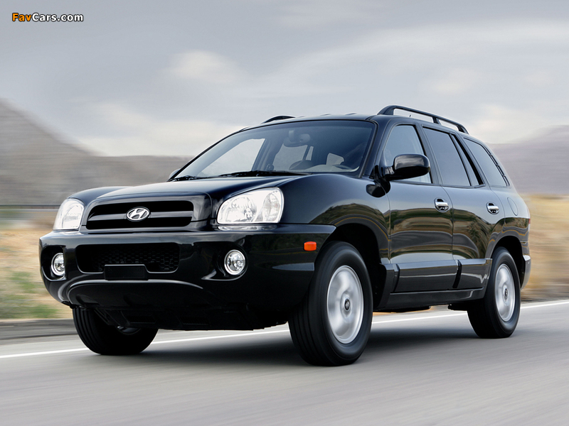 Hyundai Santa Fe US-spec (SM) 2004–06 images (800 x 600)