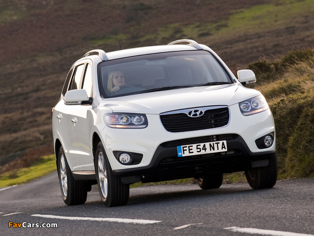 Hyundai Santa Fe UK-spec (CM) 2009 wallpapers (640 x 480)