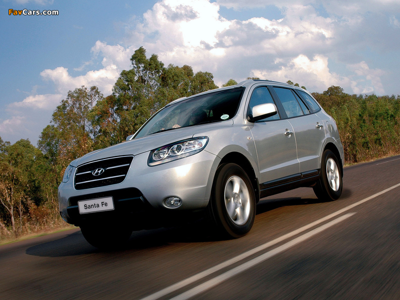 Images of Hyundai Santa Fe ZA-spec (CM) 2006–10 (800 x 600)