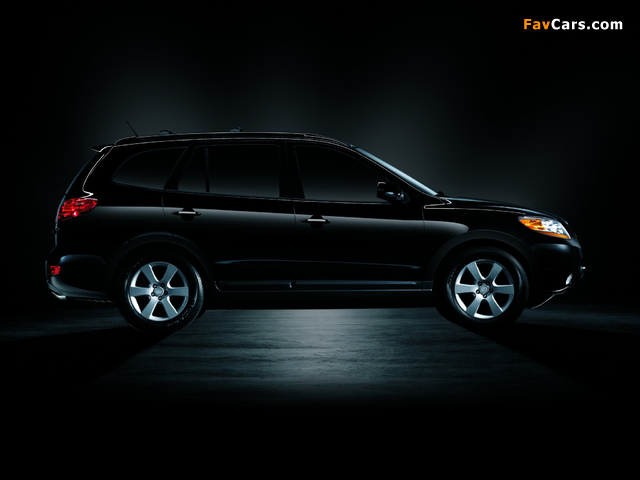 Images of Hyundai Santa Fe US-spec (CM) 2006–09 (640 x 480)