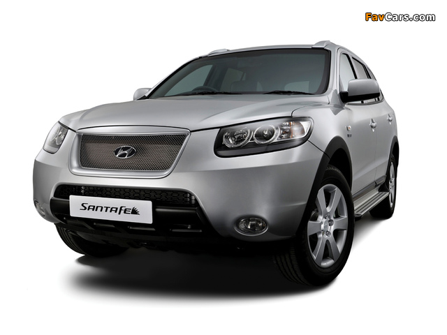 Images of Hyundai Santa Fe Limited (CM) 2007 (640 x 480)