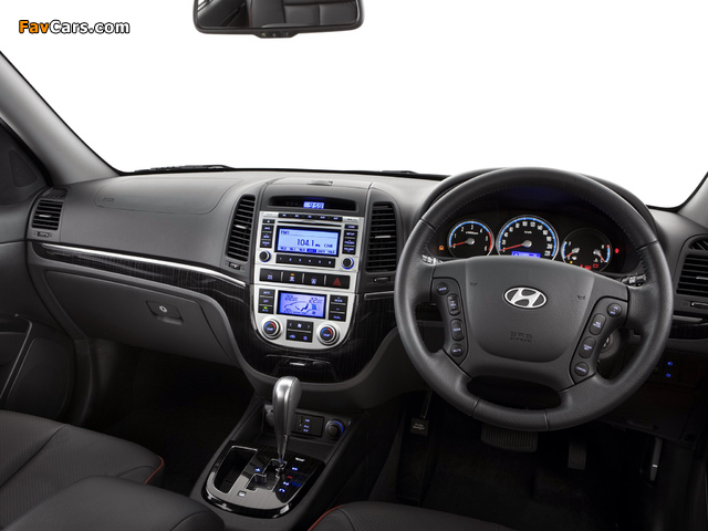 Images of Hyundai Santa Fe AU-spec (CM) 2009–12 (640 x 480)