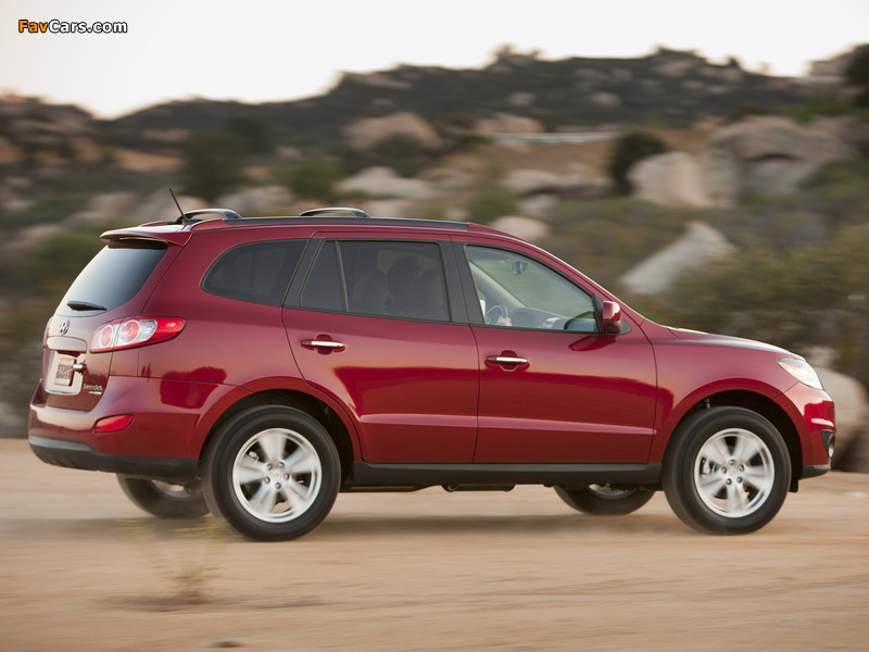 Images of Hyundai Santa Fe US-spec (CM) 2009 (800 x 600)