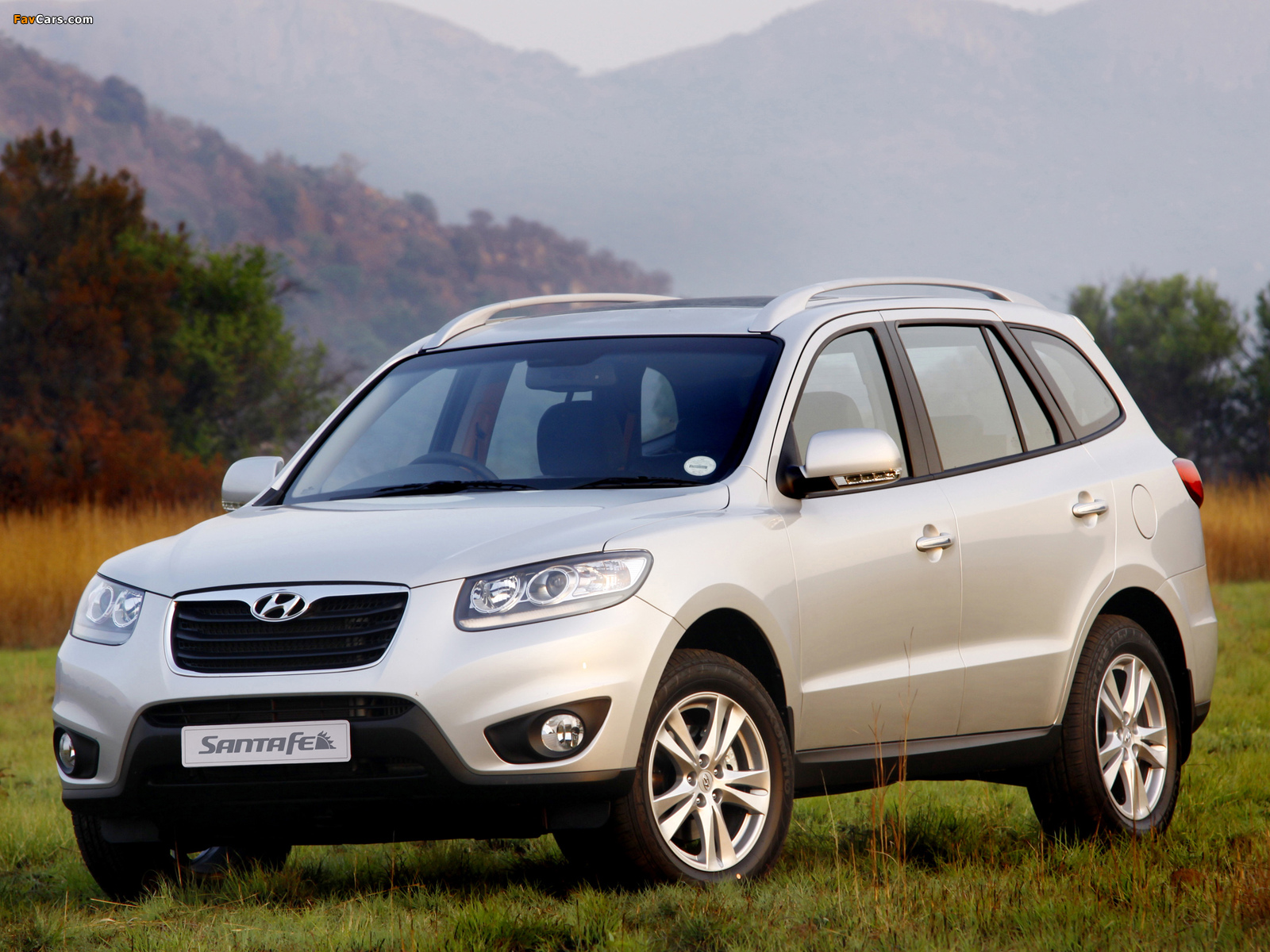 Images of Hyundai Santa Fe ZA-spec (CM) 2010–12 (1600 x 1200)