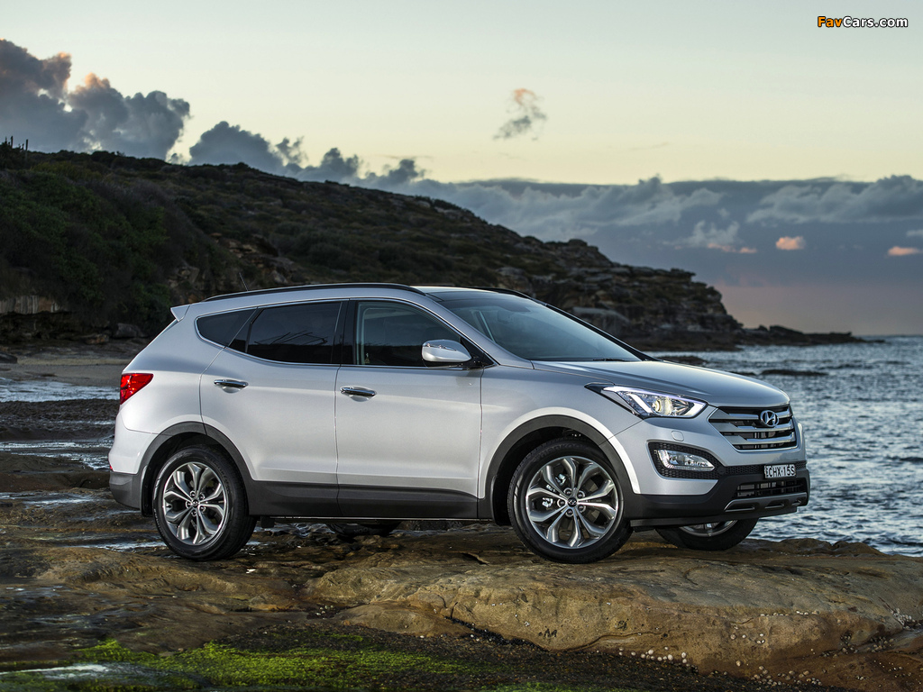 Images of Hyundai Santa Fe AU-spec (DM) 2012 (1024 x 768)