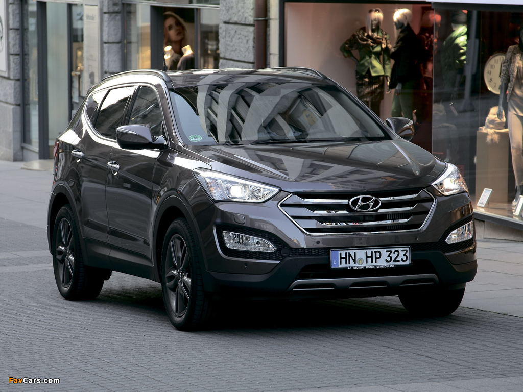 Images of Hyundai Santa Fe (DM) 2012 (1024 x 768)