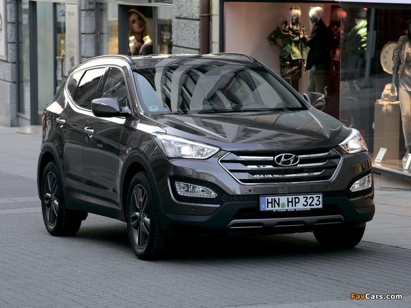 Images of Hyundai Santa Fe (DM) 2012 (800 x 600)