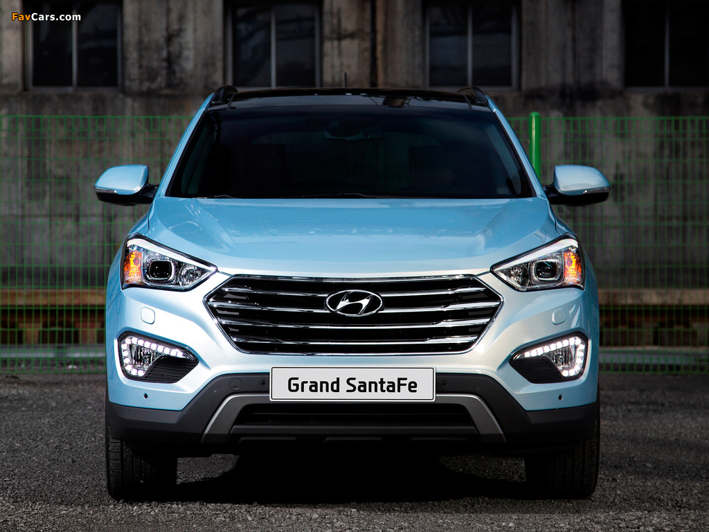 Images of Hyundai Grand Santa Fe (DM) 2013 (1024 x 768)