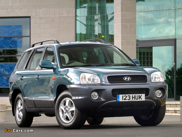 Images of Hyundai Santa Fe UK-spec (SM) 2000–04 (640 x 480)
