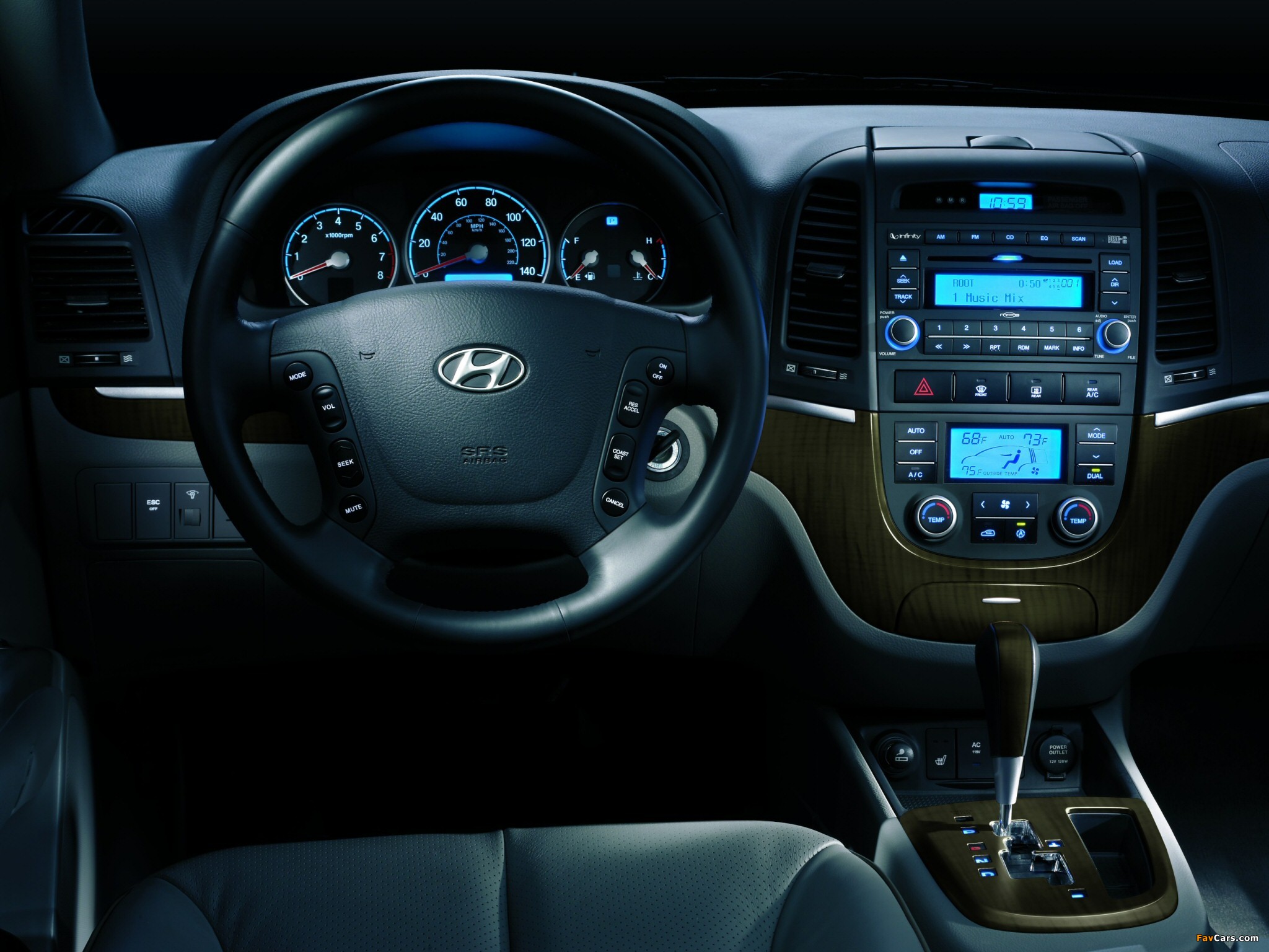 Images of Hyundai Santa Fe US-spec (CM) 2006–09 (2048 x 1536)