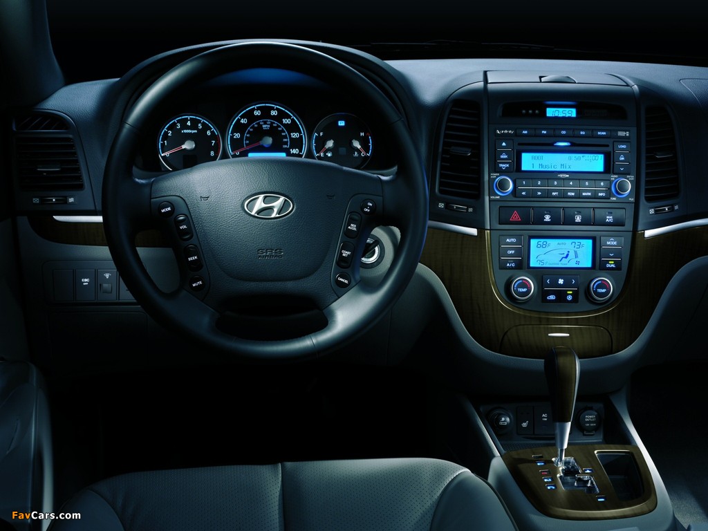 Images of Hyundai Santa Fe US-spec (CM) 2006–09 (1024 x 768)