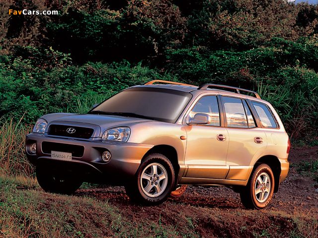 Photos of Hyundai Santa Fe (SM) 2000–04 (640 x 480)