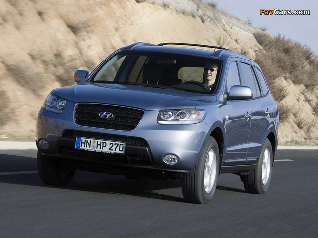 Photos of Hyundai Santa Fe (CM) 2005–09 (640 x 480)