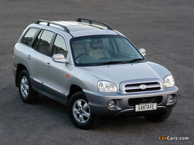 Photos of Hyundai Santa Fe ZA-spec (SM) 2005–06 (640 x 480)