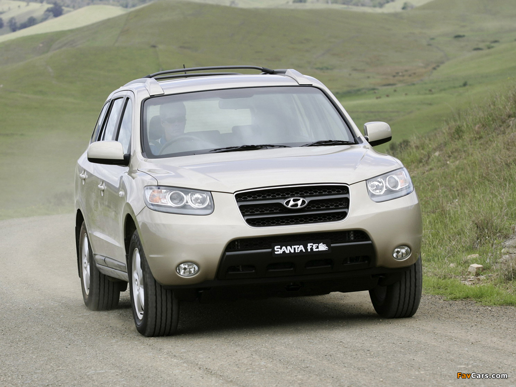 Photos of Hyundai Santa Fe AU-spec (CM) 2006–09 (1024 x 768)