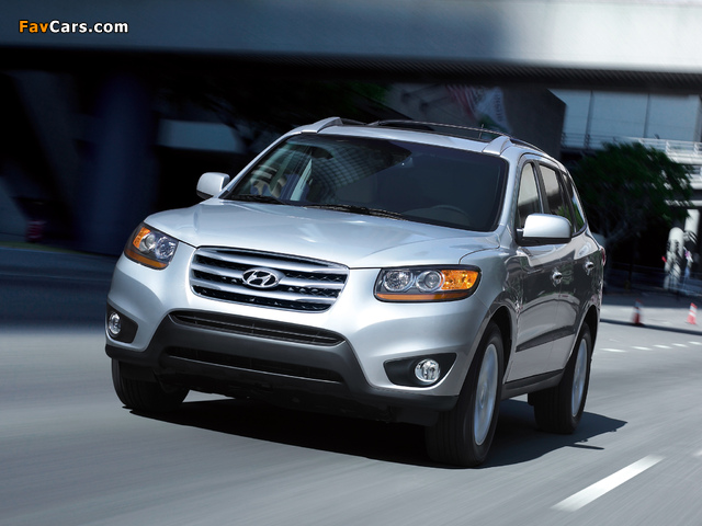 Photos of Hyundai Santa Fe US-spec (CM) 2009 (640 x 480)