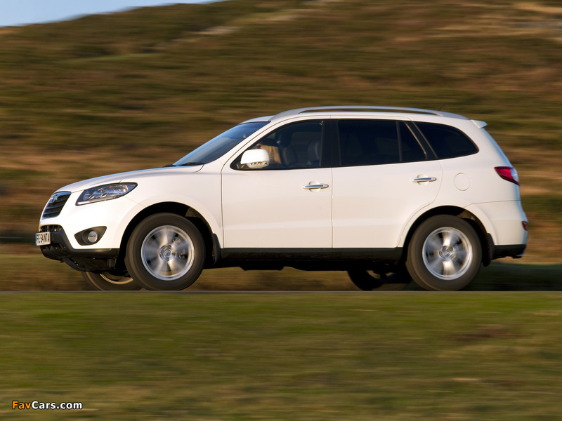 Photos of Hyundai Santa Fe UK-spec (CM) 2009 (800 x 600)