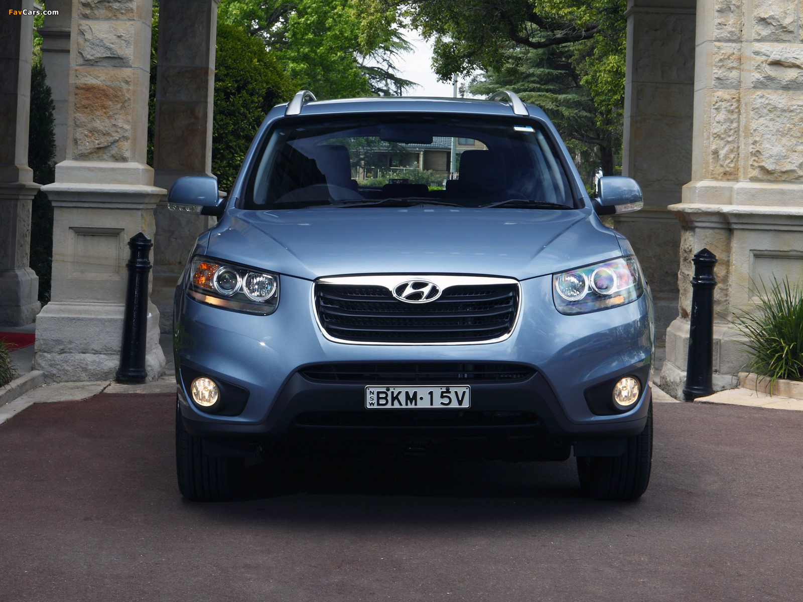 Photos of Hyundai Santa Fe AU-spec (CM) 2009–12 (1600 x 1200)