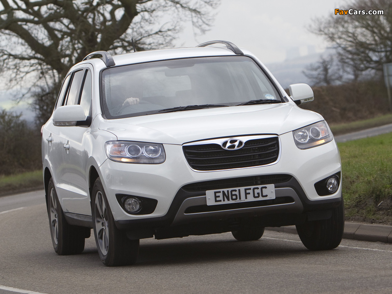 Photos of Hyundai Santa Fe UK-spec (CM) 2009 (800 x 600)