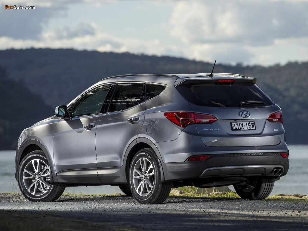 Photos of Hyundai Santa Fe AU-spec (DM) 2012 (1024 x 768)