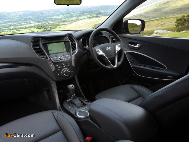 Photos of Hyundai Santa Fe UK-spec (DM) 2012 (640 x 480)