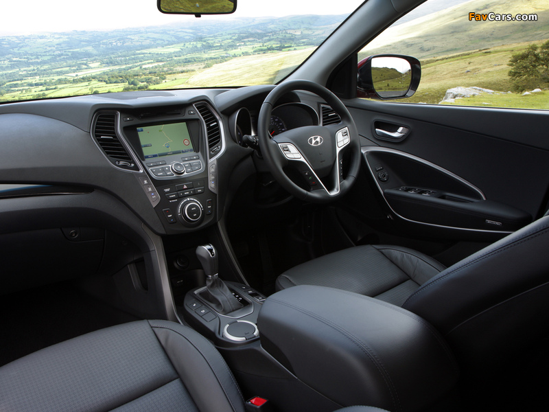 Photos of Hyundai Santa Fe UK-spec (DM) 2012 (800 x 600)