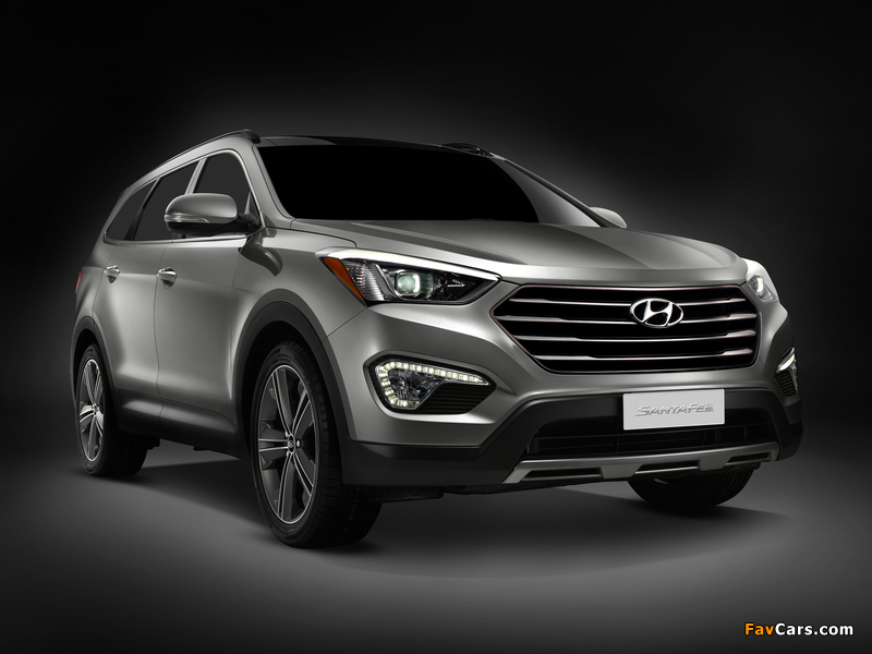 Photos of Hyundai Santa Fe US-spec (DM) 2012 (800 x 600)