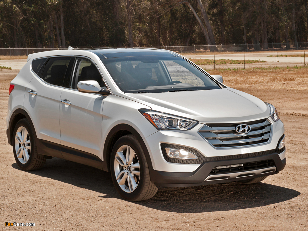 Photos of Hyundai Santa Fe Sport AWD US-spec (2013) (1024 x 768)