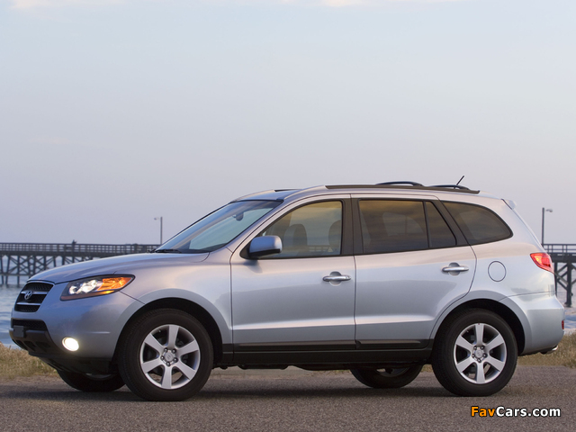 Pictures of Hyundai Santa Fe US-spec (CM) 2006–09 (640 x 480)