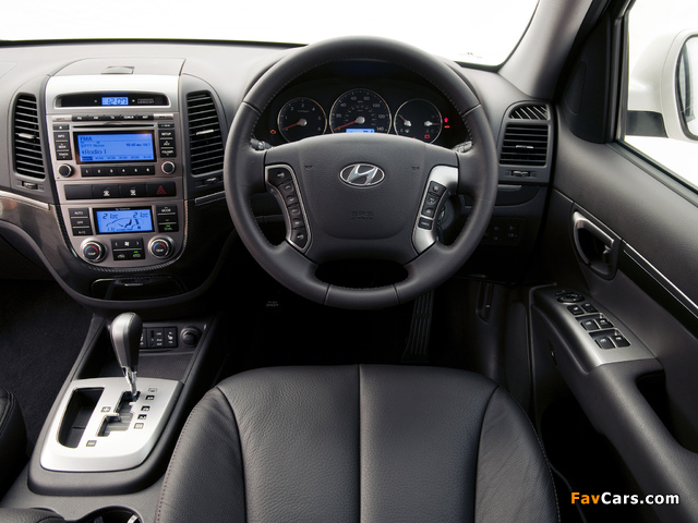 Pictures of Hyundai Santa Fe UK-spec (CM) 2009 (640 x 480)