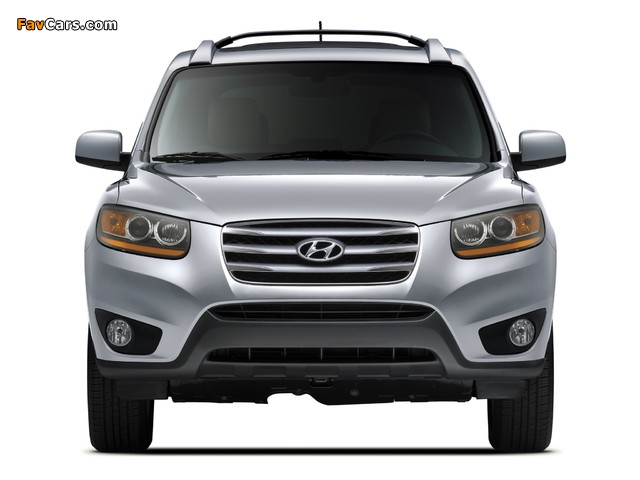 Pictures of Hyundai Santa Fe US-spec (CM) 2009 (640 x 480)