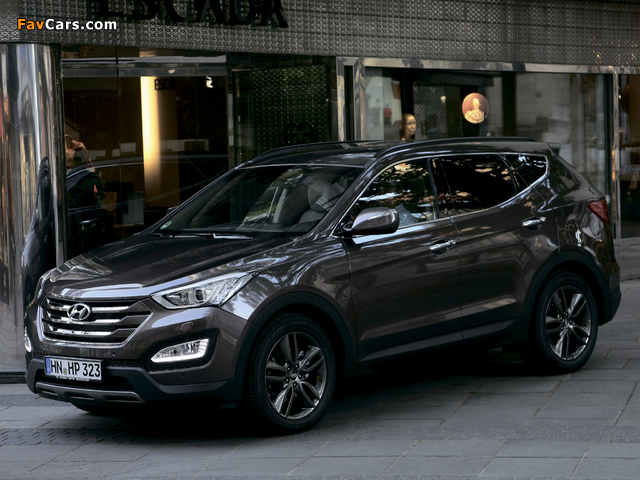 Pictures of Hyundai Santa Fe (DM) 2012 (640 x 480)