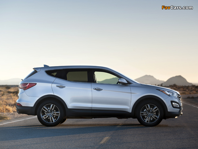 Pictures of Hyundai Santa Fe Sport (DM) 2012 (640 x 480)