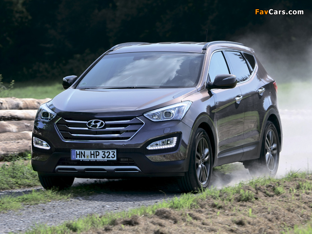 Pictures of Hyundai Santa Fe (DM) 2012 (640 x 480)