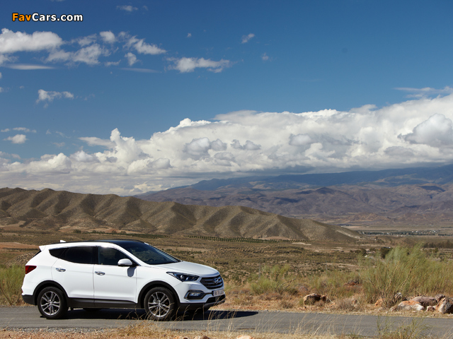 Pictures of Hyundai Santa Fe (DM) 2015 (640 x 480)