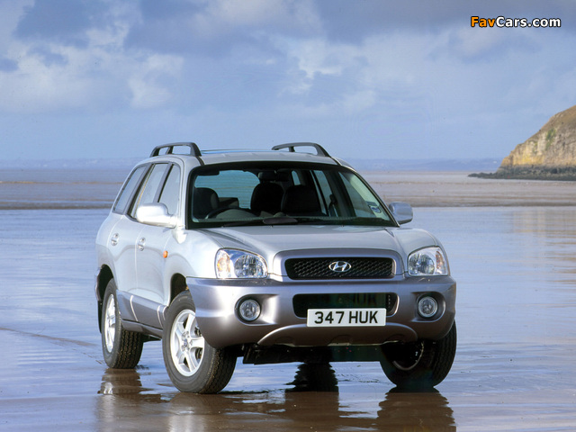 Pictures of Hyundai Santa Fe UK-spec (SM) 2000–04 (640 x 480)