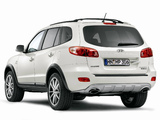 Hyundai Santa Fe Vanilla White (CM) 2007 wallpapers